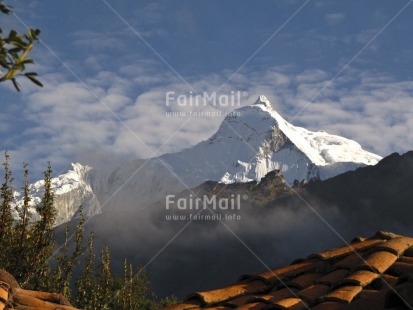 Fair Trade Photo Colour image, Horizontal, Mountain, Nature, Outdoor, Peru, Scenic, Sky, Snow, South America, Travel