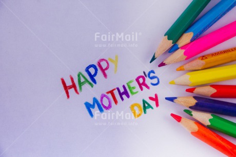 Fair Trade Photo Activity, Colour image, Crayon, Desk, Drawing, Horizontal, Mothers day, Multi-coloured, Peru, South America, Text