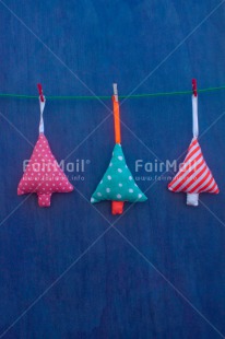 Fair Trade Photo Blue, Christmas, Colour image, Crafts, Hanging, Horizontal, Multi-coloured, Peru, South America, Tree