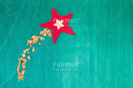 Fair Trade Photo Christmas, Colour image, Green, Horizontal, Indoor, Peru, Red, Seasons, South America, Star, Winter