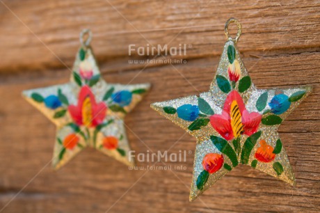 Fair Trade Photo Christmas, Closeup, Colour image, Horizontal, Peru, Shooting style, South America, Star, Wood
