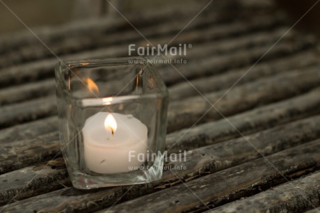 Fair Trade Photo Candle, Christmas, Colour image, Condolence-Sympathy, Horizontal, Peru, South America