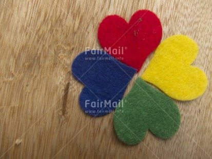 Fair Trade Photo Colour image, Heart, Horizontal, Love, Multi-coloured, Peru, South America, Tabletop, Valentines day
