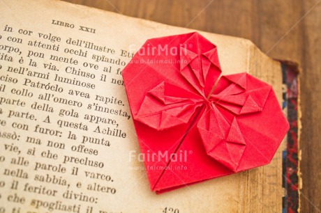 Fair Trade Photo Book, Colour image, Heart, Horizontal, Love, Mothers day, Origami, Peru, Red, South America, Text, Thinking of you, Valentines day