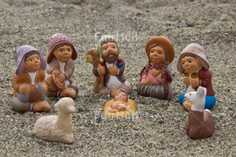 Fair Trade Photo Birth, Christmas, Closeup, Colour image, Ethnic-folklore, Jesus, Peru, South America