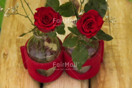 Fair Trade Photo Closeup, Colour image, Flower, Heart, Love, Mothers day, Peru, Red, Rose, South America, Studio, Thank you, Valentines day, Wood