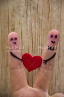Fair Trade Photo Colour image, Finger, Funny, Hand, Heart, Love, Marriage, Peru, Red, South America, Together, Valentines day, Vertical, Wedding