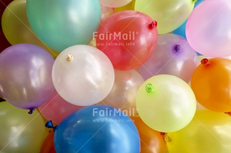 Fair Trade Photo Balloon, Birthday, Colour image, Day, Fullframe, Horizontal, Invitation, Multi-coloured, Outdoor, Party, Peru, South America, Tabletop