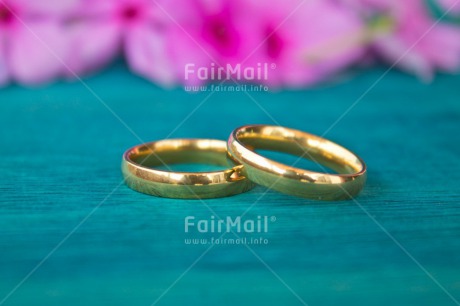 Fair Trade Photo Blue, Colour image, Flower, Gold, Horizontal, Indoor, Love, Marriage, Peru, Pink, Ring, South America, Two, Wedding