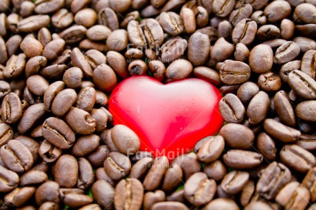 Fair Trade Photo Coffee, Colour image, Fathers day, Food and alimentation, Heart, Horizontal, Love, Mothers day, Peru, Red, South America, Thank you, Thinking of you, Valentines day