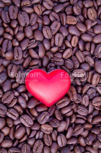 Fair Trade Photo Coffee, Colour image, Fathers day, Food and alimentation, Heart, Love, Mothers day, Peru, Red, South America, Thank you, Thinking of you, Valentines day, Vertical