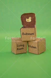 Fair Trade Photo Box, Colour image, Green, Moving, New home, Peru, South America, Vertical, Welcome home