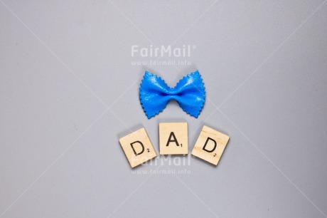 Fair Trade Photo Blue, Bow tie, Colour image, Fathers day, Grey, Horizontal, Letter, Peru, South America, Text, Tie