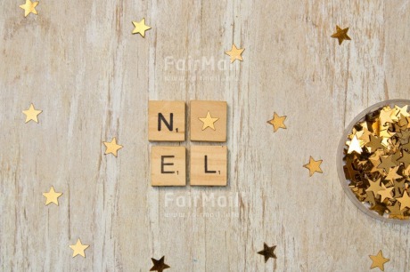 Fair Trade Photo Christmas, Christmas decoration, Colour, Colour image, Horizontal, Letter, Noel, Object, Peru, Place, South America, Star, Text, Tile, White, Wood