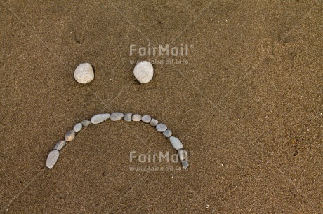 Fair Trade Photo Beach, Colour image, Emotions, Horizontal, Peru, Sadness, Sand, Sorry, South America, Stone
