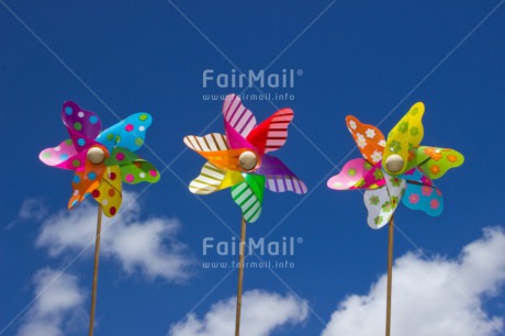 Fair Trade Photo Birthday, Clouds, Colour image, Holiday, Horizontal, Invitation, Party, Peru, Sky, South America, Summer, Windmill