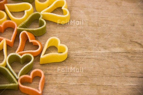 Fair Trade Photo Colour image, Fathers day, Food and alimentation, Heart, Love, Macaroni, Marriage, Mothers day, Peru, South America, Valentines day, Wedding