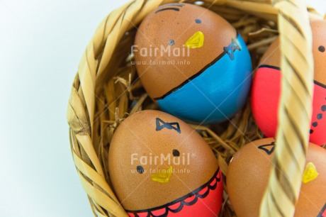 Fair Trade Photo Basket, Blue, Chick, Chicken, Colour image, Colourful, Easter, Egg, Food and alimentation, Horizontal, Peru, Pink, South America