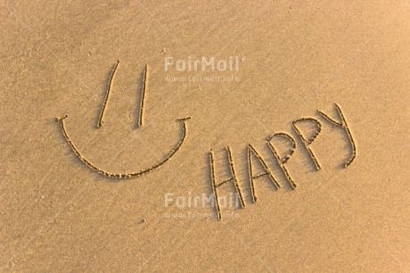 Fair Trade Photo Activity, Colour image, Emotions, Happiness, Happy, Horizontal, Letters, Peru, Sand, Smile, Smiling, South America