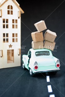 Fair Trade Photo Box, Car, Colour image, Home, Moving, New home, Peru, South America, Transport, Vertical, Welcome home