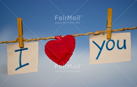 Fair Trade Photo Colour image, Heart, Horizontal, Letter, Love, Outdoor, Peru, Red, Seasons, Sky, South America, Summer, Valentines day, Washingline