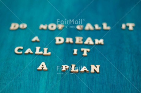 Fair Trade Photo Blue, Business, Colour image, Different, Indoor, Letters, New Job, Office, Peru, South America, Studio, Success, Text, Wood
