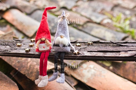 Fair Trade Photo Christmas, Clothing, Colour image, Hat, Peru, Seasons, South America, Star, Toy, Two, Winter