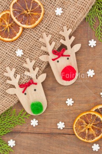 Fair Trade Photo Animals, Christmas, Christmas decoration, Colour, Colour image, Deer, Green, Object, Place, Red, South America, Vertical