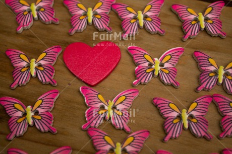 Fair Trade Photo Butterfly, Colour image, Heart, Horizontal, Peru, Pink, South America, Valentines day