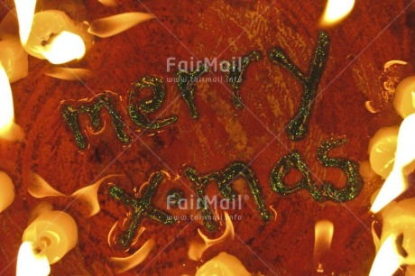 Fair Trade Photo Candle, Christmas, Closeup, Colour image, Fire, Flame, Green, Horizontal, Indoor, Letter, Peru, South America, Studio