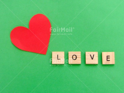 Fair Trade Photo Colour image, Green, Heart, Horizontal, Letters, Love, Peru, Red, South America, Text, Valentines day