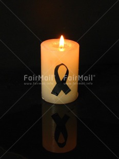 Fair Trade Photo Black, Candle, Colour image, Condolence-Sympathy, Light, Peru, South America, Vertical