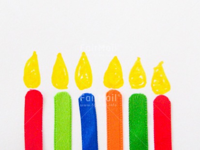 Fair Trade Photo Activity, Birthday, Candle, Colour image, Colourful, Drawing, Flame, Horizontal, Indoor, Multi-coloured, Paint, Paper, Peru, South America