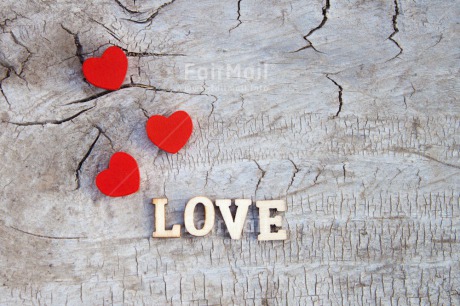 Fair Trade Photo Colour image, Heart, Horizontal, Letters, Love, Marriage, Outdoor, Peru, Red, South America, Table, Text, Valentines day, Wedding, Wood