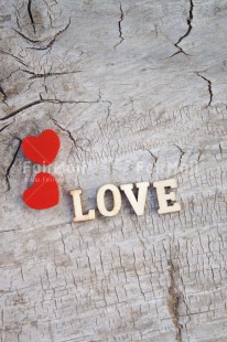 Fair Trade Photo Colour image, Heart, Letters, Love, Marriage, Outdoor, Peru, Red, South America, Table, Text, Valentines day, Vertical, Wedding, Wood