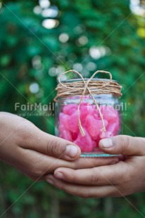 Fair Trade Photo Birthday, Colour image, Hand, Heart, Jar, Love, Peru, Sorry, South America, Tarapoto travel, Thank you, Thinking of you, Valentines day, Vertical