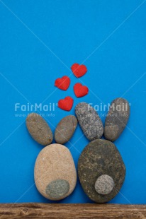 Fair Trade Photo Animals, Blue, Colour image, Couple, Easter, Heart, Love, Peru, Rabbit, Rock, Sky, South America, Thinking of you, Valentines day, Vertical, Wedding