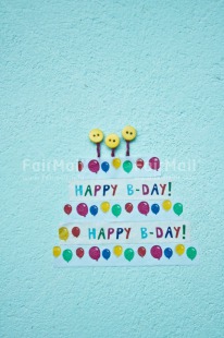 Fair Trade Photo Balloon, Birthday, Button, Chachapoyas, Colour image, Letter, Party, Peru, South America, Text, Vertical