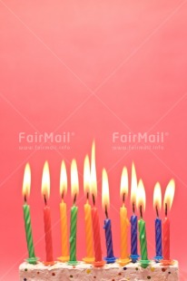 Fair Trade Photo Birthday, Cake, Candle, Colour, Colour image, Emotions, Food and alimentation, Happy, Light, Nature, Object, Party, Peru, Pink, Place, South America, Vertical