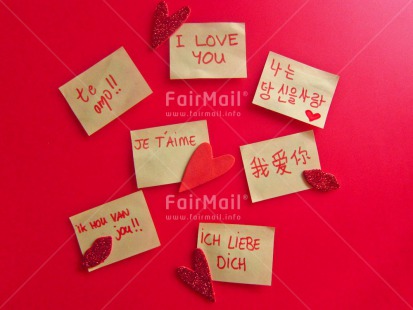 Fair Trade Photo Heart, Horizontal, Letter, Love, Peru, Red, South America, Valentines day, White