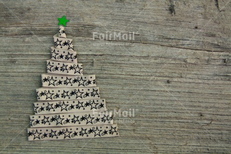 Fair Trade Photo Christmas, Colour image, Horizontal, Peru, South America, Star, Tree