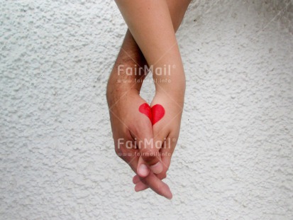 Fair Trade Photo Closeup, Colour image, Hand, Heart, Horizontal, Love, Marriage, Peru, Red, South America, Together, Valentines day, Wedding