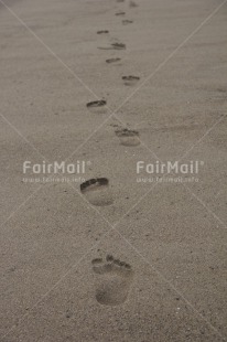 Fair Trade Photo Beach, Colour image, Condolence-Sympathy, Day, Emotions, Footstep, Freedom, Loneliness, One person, Outdoor, Peru, South America, Travel, Vertical