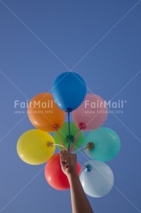 Fair Trade Photo Balloon, Birthday, Colour image, Invitation, Party, Peru, Seasons, Sky, South America, Summer, Vertical
