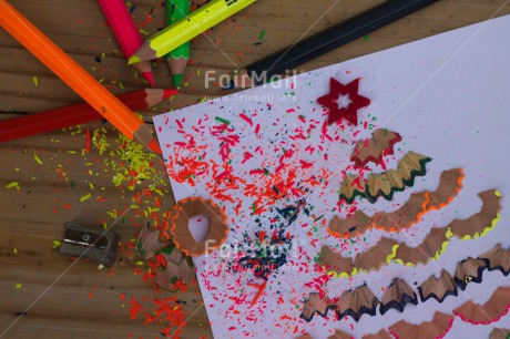 Fair Trade Photo Christmas, Colour image, Creativity, Horizontal, Peru, South America, Star, Tree