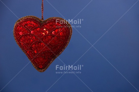 Fair Trade Photo Blue, Christmas, Colour image, Fathers day, Hanging, Heart, Horizontal, Love, Mothers day, Peru, Red, South America, Valentines day