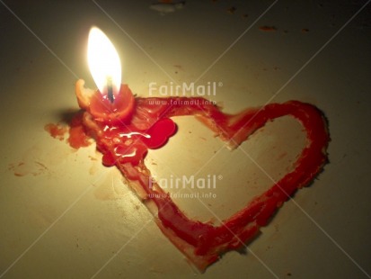 Fair Trade Photo Candle, Christmas, Colour image, Heart, Horizontal, Indoor, Love, Peru, Red, South America, Studio, Tabletop