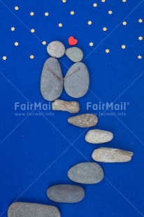 Fair Trade Photo Blue, Colour image, Couple, Heart, Love, Peru, Resd, Rock, Sky, South America, Star, Thinking of you, Valentines day, Vertical, Wedding