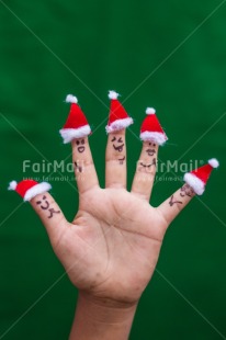 Fair Trade Photo Activity, Adjective, Body, Christmas, Christmas decoration, Christmas hat, Finger, Funny, Hand, Object, People, Santaclaus, Smile, Smiling