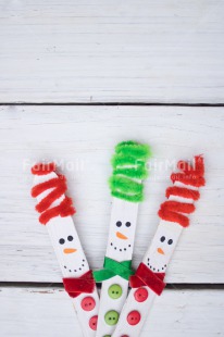 Fair Trade Photo Christmas, Christmas decoration, Colour, Colour image, Green, Object, Place, Red, Snowman, South America, Vertical, White